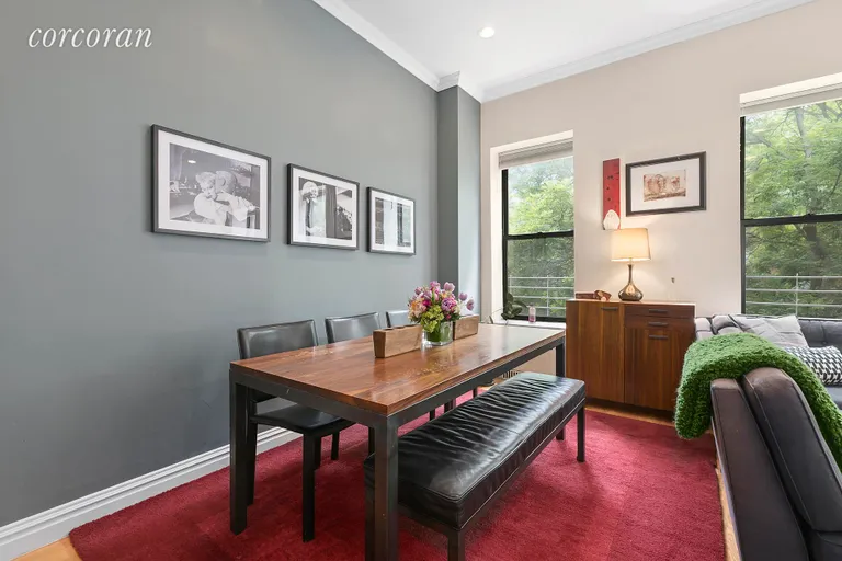 New York City Real Estate | View 33 Saint Marks Place, 3 | Plenty of room for a large dining table | View 4