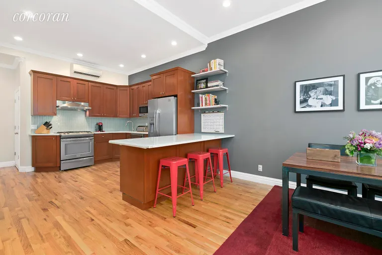 New York City Real Estate | View 33 Saint Marks Place, 3 | Open and large kitchen | View 5