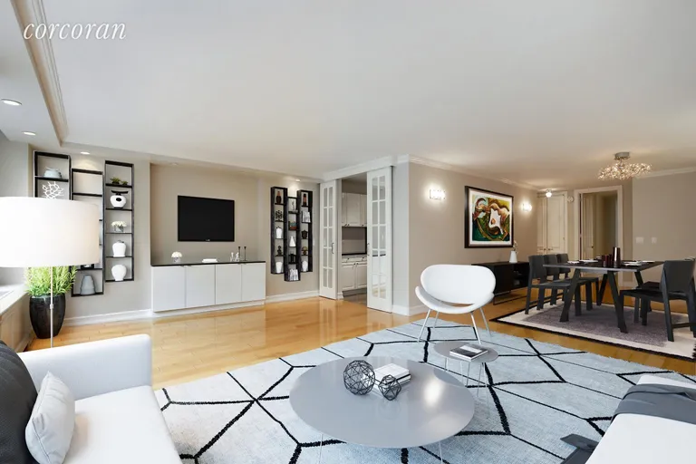 New York City Real Estate | View 170 East 87th Street, W4DE | Living/Dining | View 3