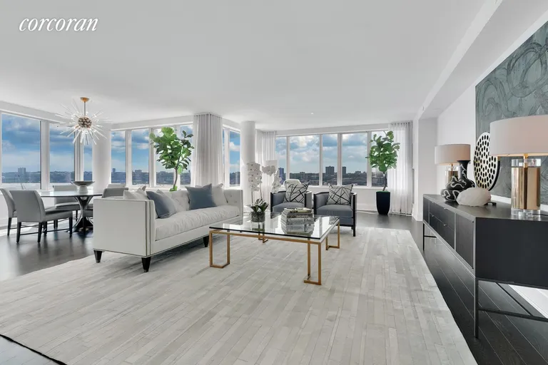 New York City Real Estate | View 50 Riverside Boulevard, 18E | 5 Beds, 6 Baths | View 1