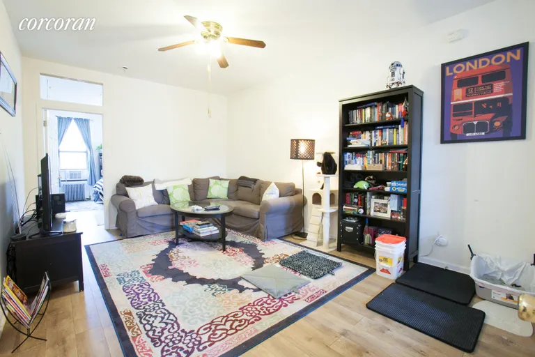 New York City Real Estate | View 213 Prospect Avenue, 2 | Spacious living room | View 2