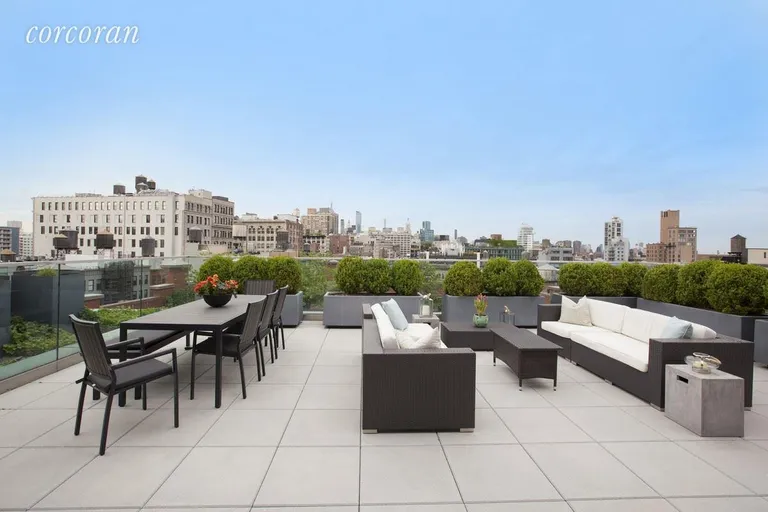 New York City Real Estate | View 293 Lafayette Street, PHII | Terrace | View 6