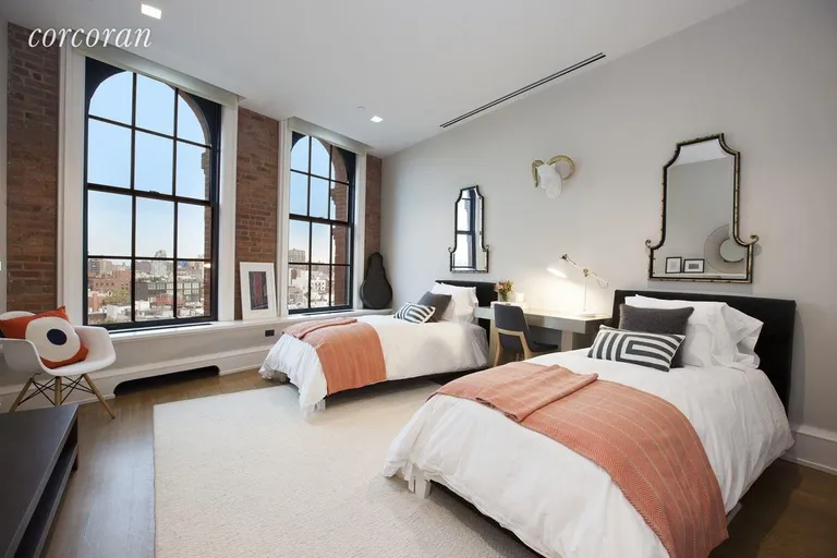 New York City Real Estate | View 293 Lafayette Street, PHII | Guest Bedroom | View 15
