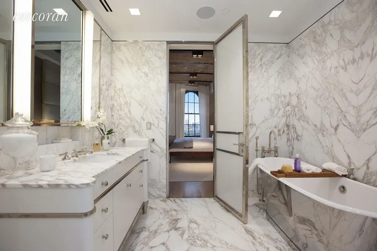 New York City Real Estate | View 293 Lafayette Street, PHII | Master Bathroom | View 19