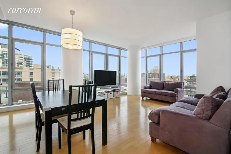 New York City Real Estate | View 1 NORTHSIDE PIERS, 8G | 3 Beds, 2 Baths | View 1