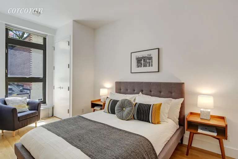 New York City Real Estate | View 406 West 45th Street, 2C | Master Bedroom | View 5
