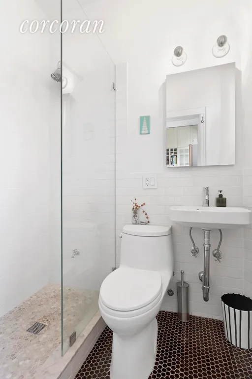 New York City Real Estate | View 100 Newel Street, 4R | Renovated Tile Bathroom | View 6