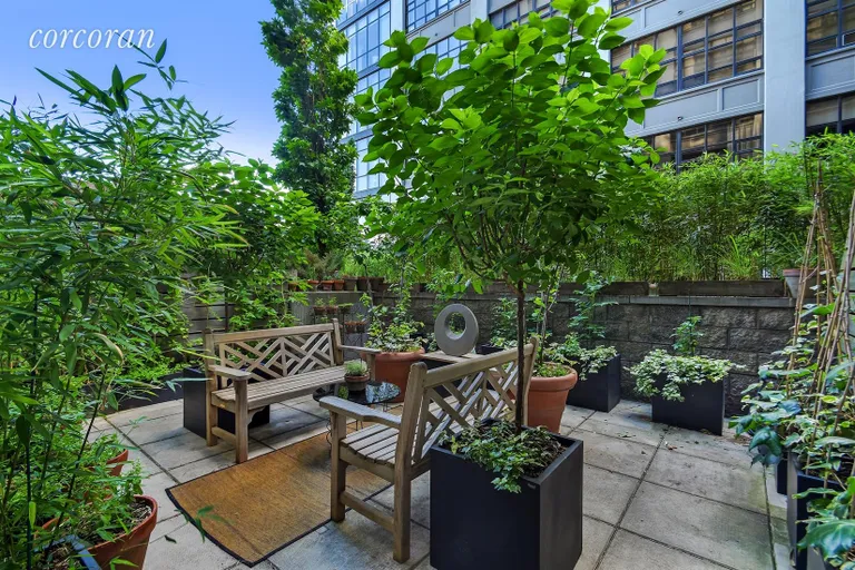 New York City Real Estate | View 360 Furman Street, 323 | Terrace garden | View 5
