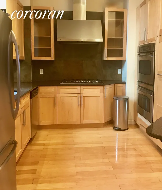 New York City Real Estate | View 242 Greene Avenue, 1A | Double convection oven plus gas cook top | View 4