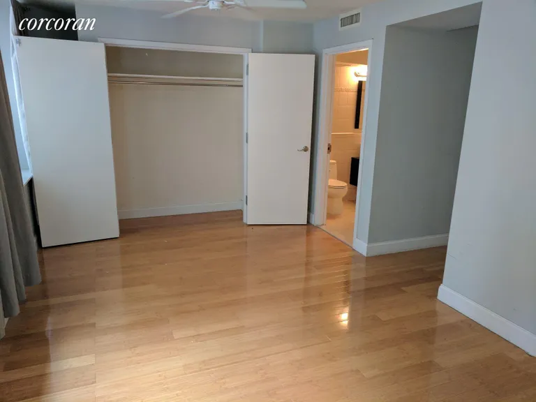 New York City Real Estate | View 242 Greene Avenue, 1A | Master bedroom and master bath | View 7