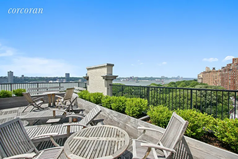 New York City Real Estate | View 67 Riverside Drive, 3BC | Building Roof Deck | View 12