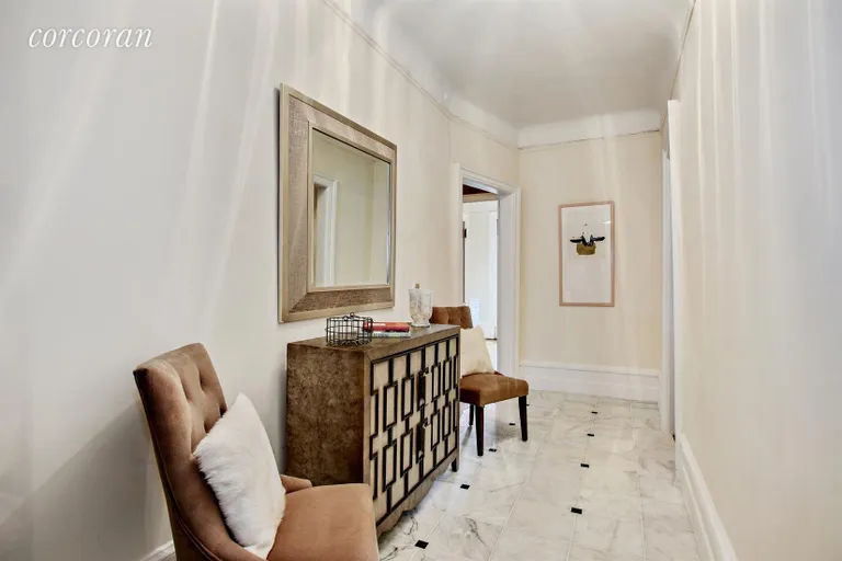 New York City Real Estate | View 67 Riverside Drive, 3BC | Marble Foyer | View 4