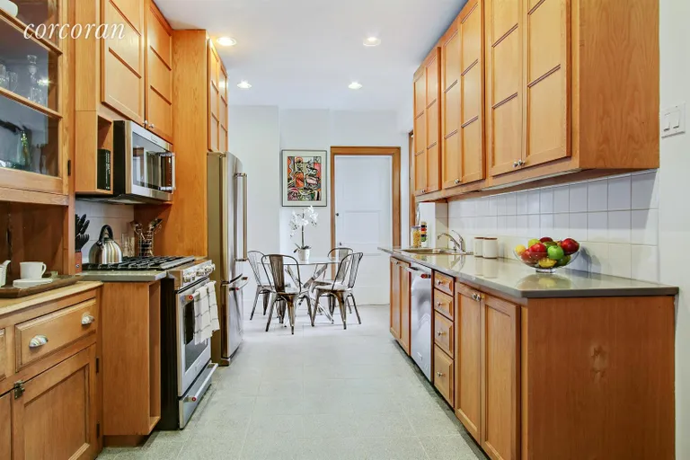 New York City Real Estate | View 67 Riverside Drive, 3BC | Windowed Eat-In Kitchen | View 3