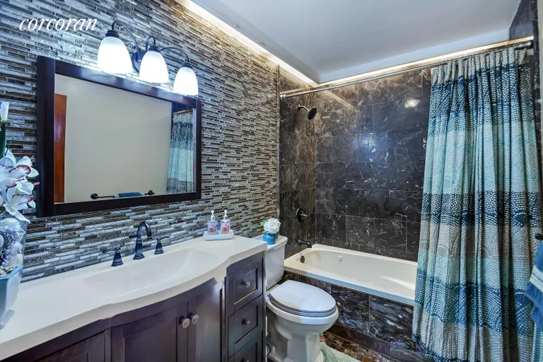 New York City Real Estate | View 1613 Bergen Street, 2 | Second Fully Renovated Bathroom with Whirlpool Tub | View 7