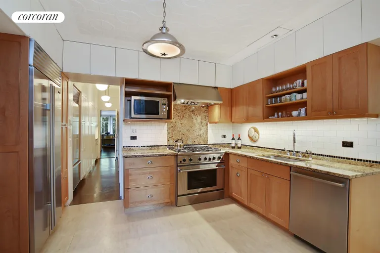 New York City Real Estate | View 211 Central Park West, 3E | Windowed Eat-in Kitchen | View 7