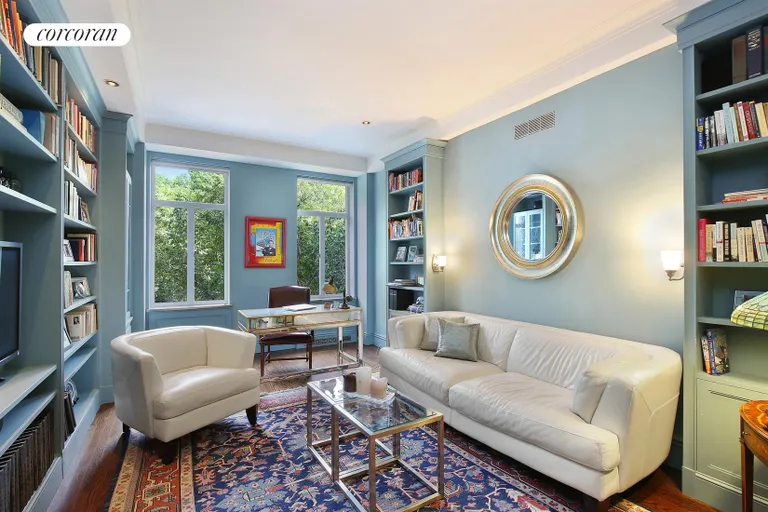 New York City Real Estate | View 211 Central Park West, 3E | Library / 3rd Bedroom | View 4