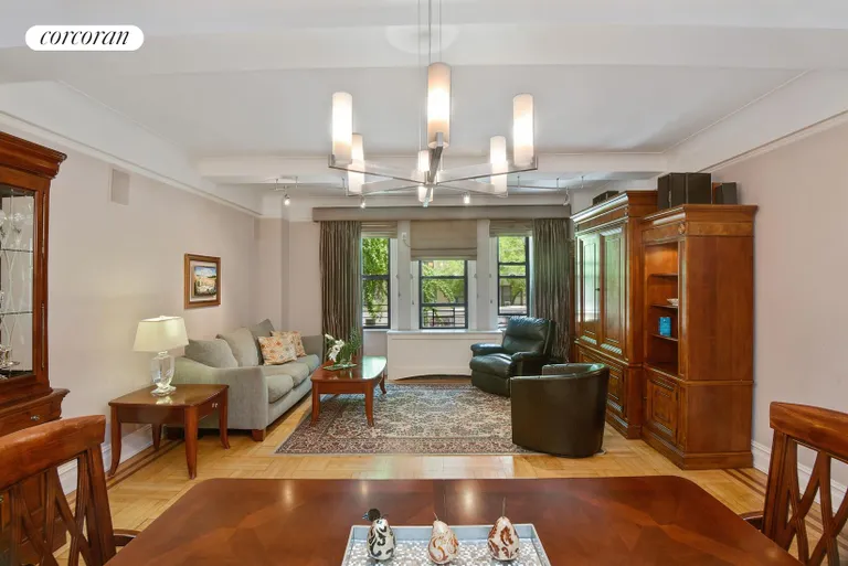 New York City Real Estate | View 685 West End Avenue, 2B | Living Room/Dining Room | View 2