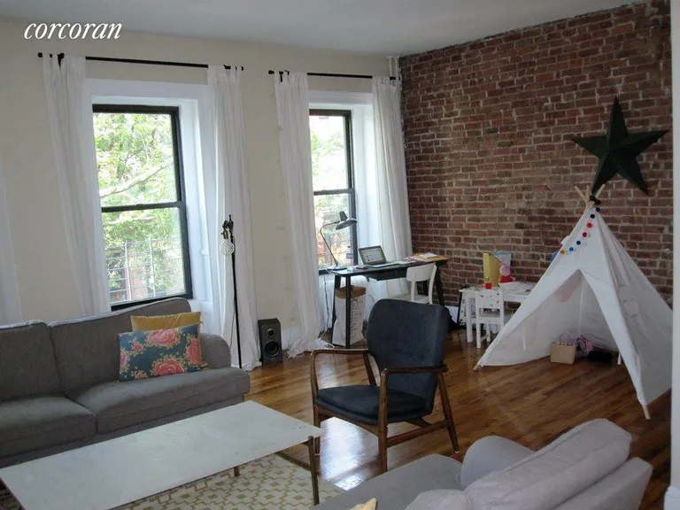 New York City Real Estate | View 392 Pacific Street, 2 | Den/Office Area off Living Room | View 4