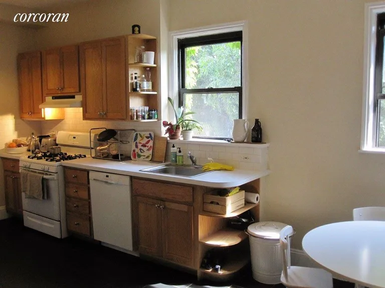 New York City Real Estate | View 392 Pacific Street, 2 | Kitchen with W/D and Dishwasher | View 6