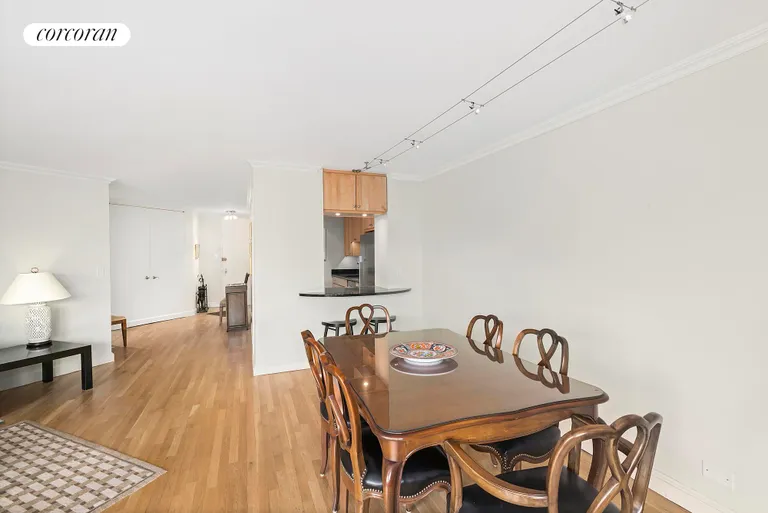 New York City Real Estate | View 40 East 94th Street, 17G | Kitchen has pass through to dining area. | View 2
