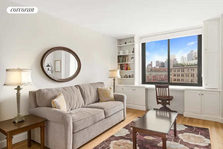 New York City Real Estate | View 40 East 94th Street, 17G | Second bedroom with great views and light. | View 5
