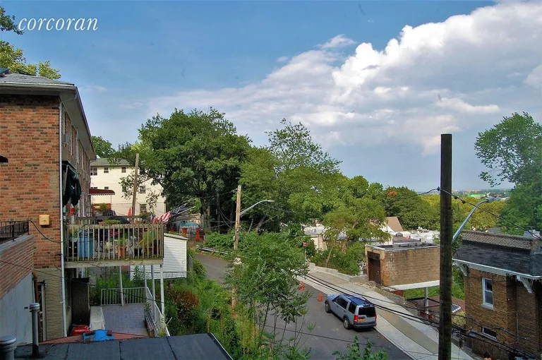New York City Real Estate | View 324 Highland Boulevard | View of Barbey Street from terrace | View 14