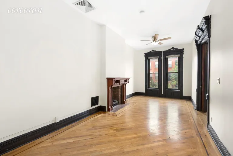 New York City Real Estate | View 380 Herkimer Street, B | Huge living area with high ceilings | View 3