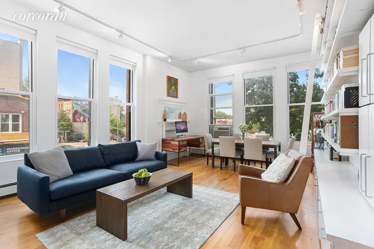 New York City Real Estate | View 11 Sterling Place, 2F | 2 Beds, 1 Bath | View 1