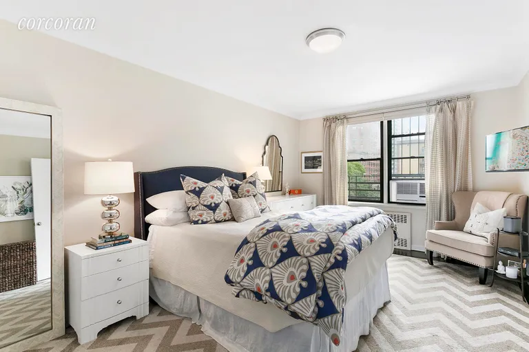 New York City Real Estate | View 30 East 9th Street, 4D | 5 Master Bedroom | View 4