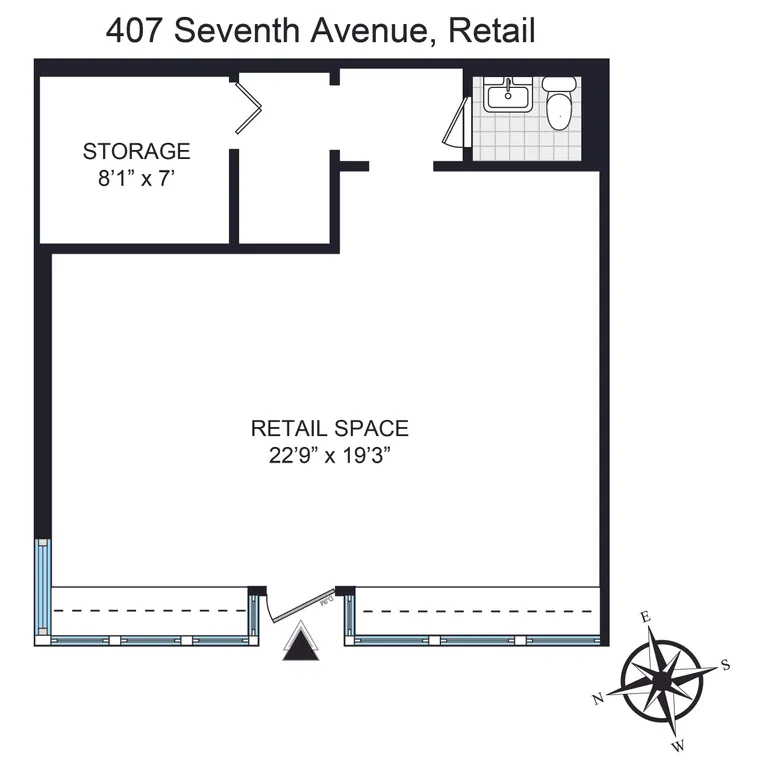 407 7th Avenue, Ground | floorplan | View 9