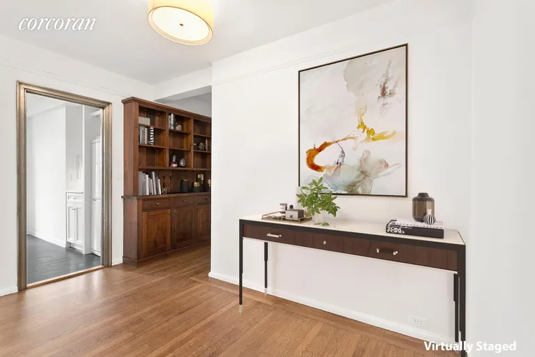 New York City Real Estate | View 302 West 12th Street, 6A | Entry Foyer - Virtually Staged | View 7