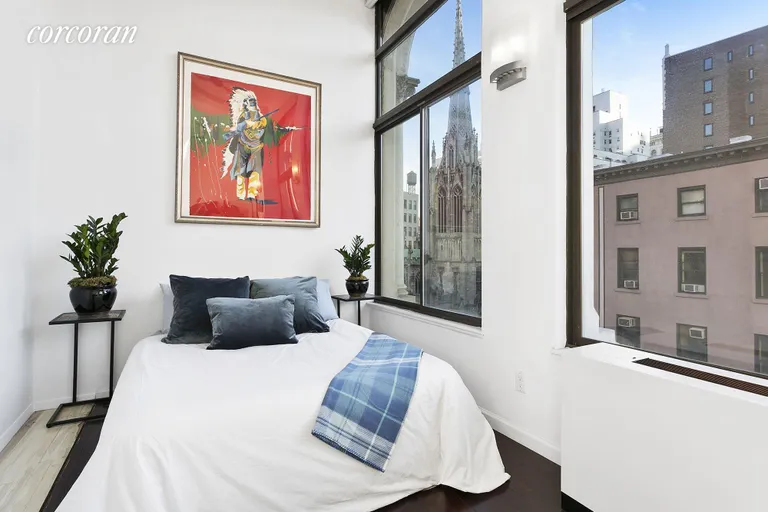 New York City Real Estate | View 67 East 11th Street, 521 | Main Floor Bedroom Area | View 2