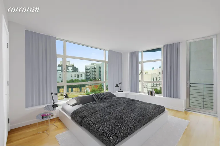 New York City Real Estate | View 460 Manhattan Avenue, 4A | Master Bedroom  | View 3