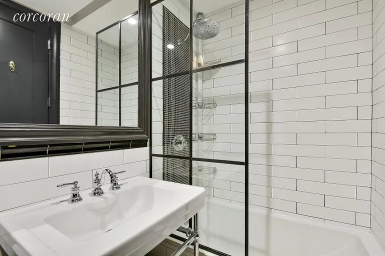 New York City Real Estate | View 455 12th Street, 1B | Chic hotel like bathrooms | View 5