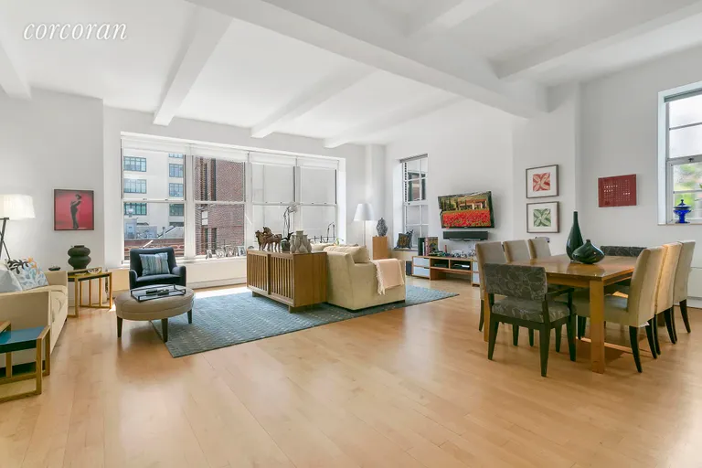 New York City Real Estate | View 166 Duane Street, 6C | 3 Beds, 2 Baths | View 1