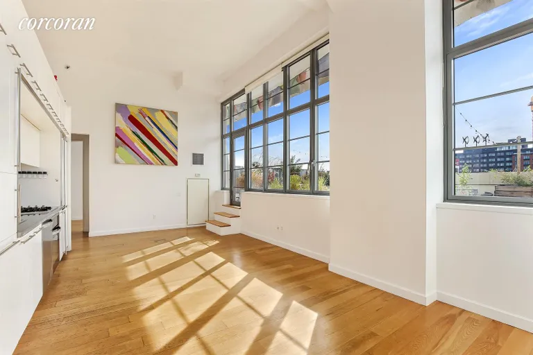 New York City Real Estate | View 27-28 Thomson Avenue, 622 | Living Room | View 5