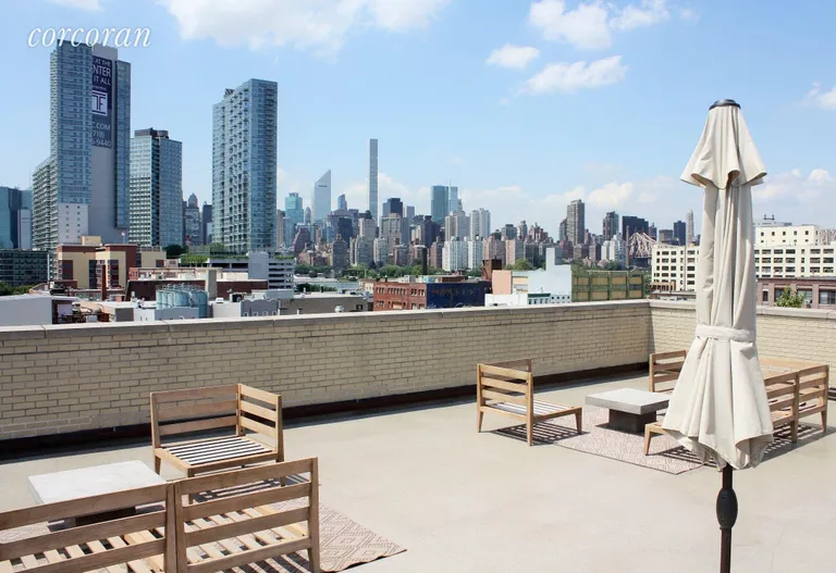 New York City Real Estate | View 10-40 46th Road, Garden B | Common Roof deck | View 12
