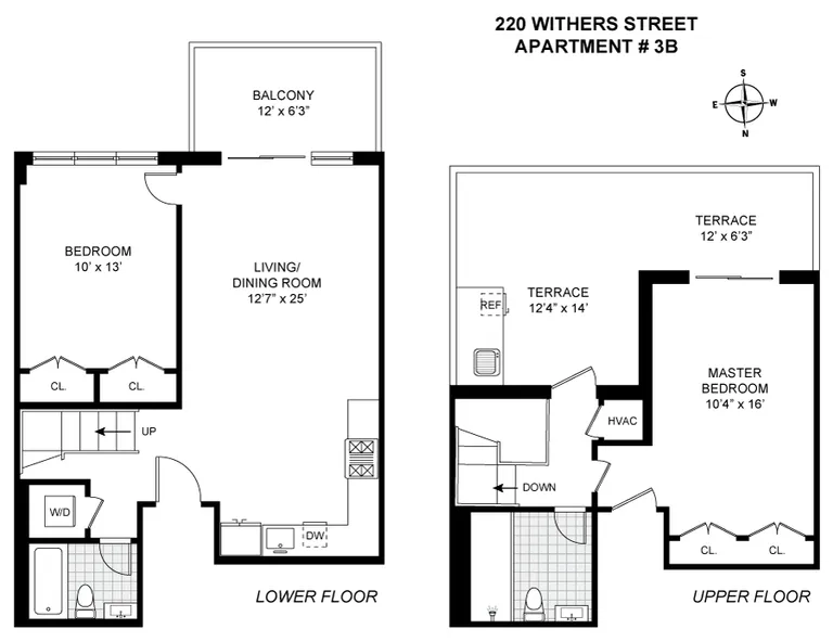 220 Withers Street, 3B | floorplan | View 13