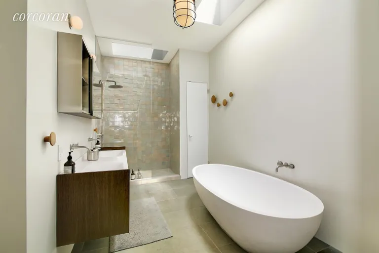 New York City Real Estate | View 593 Lafayette Avenue, Garden | Master Bathroom | View 20
