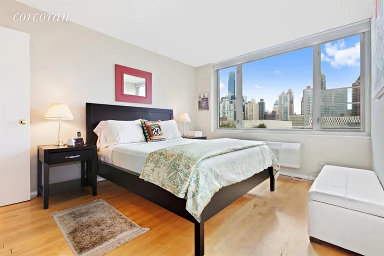 New York City Real Estate | View 130 West 67th Street, 12E | Bedroom | View 3