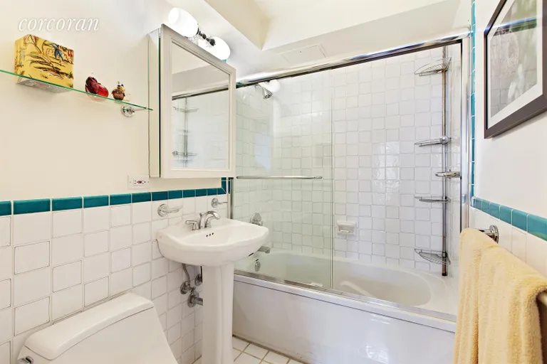 New York City Real Estate | View 130 West 67th Street, 12E | Bathroom | View 4