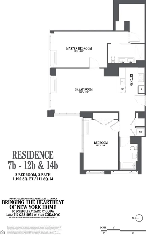 385 First Avenue, 8B | floorplan | View 6