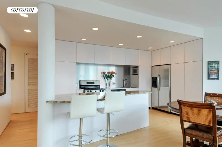 New York City Real Estate | View 146 West 57th Street, 43D | Kitchen | View 2