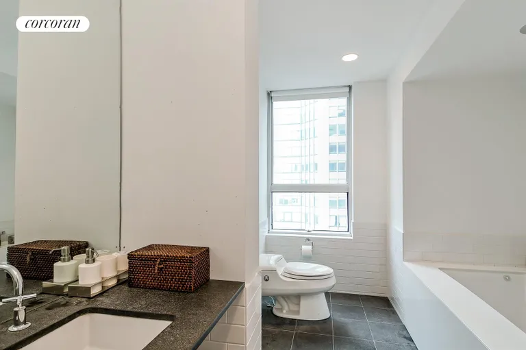 New York City Real Estate | View 146 West 57th Street, 43D | Bathroom | View 6