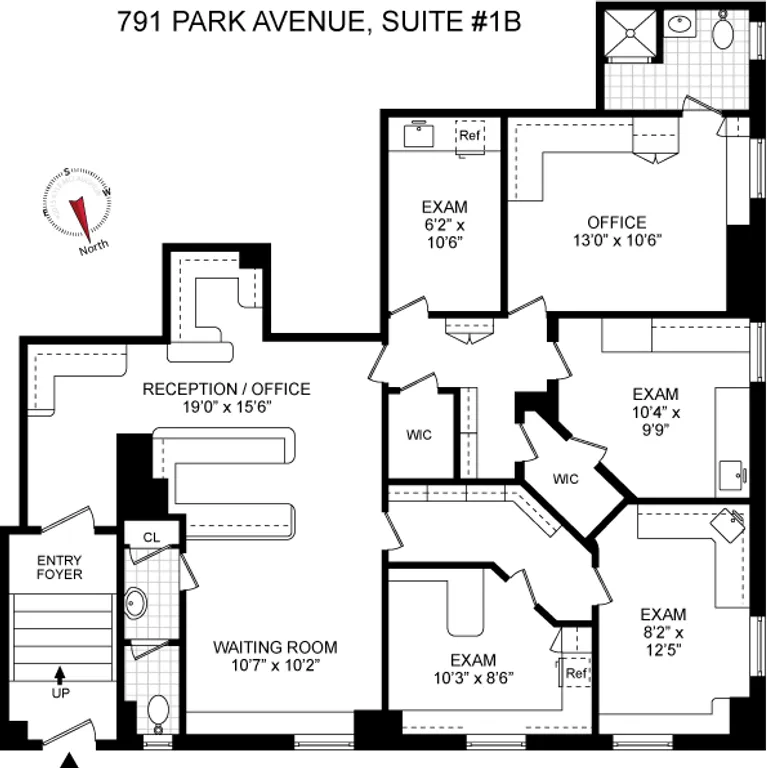 791 Park Avenue, 1B | floorplan | View 5