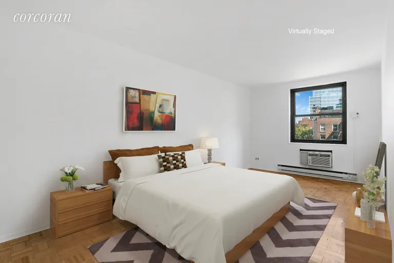 New York City Real Estate | View 137 Barrow Street, 4A | Master bedroom | View 2
