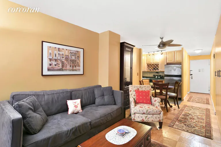 New York City Real Estate | View 305 East 40th Street, 5U | 2-5U-Living Room/Dining Area/Kitchen | View 2