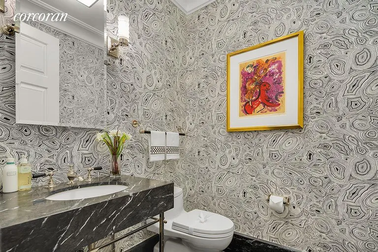 New York City Real Estate | View 20 East End Avenue, 6A | Powder Room | View 12