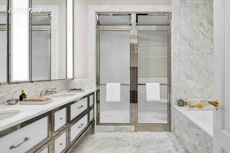 New York City Real Estate | View 20 East End Avenue, 6A | Master Bathroom | View 9