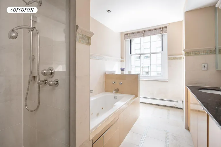 New York City Real Estate | View 429 Greenwich Street, 6C | Master Bath | View 5